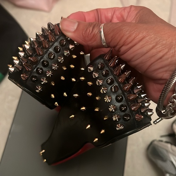 Spiked Authentic Christian Louboutins - Picture 4 of 5